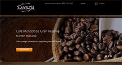 Desktop Screenshot of essenzia.com